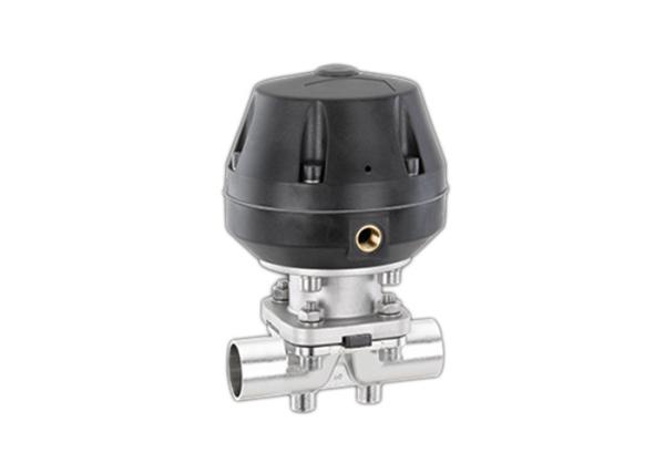 High Pressure Diaphragm Valve , Stainless Steel Pneumatic Actuator Diaphragm Valve