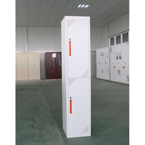 0.5mm School 2 Door Steel Locker Electrostatic Powder Coating