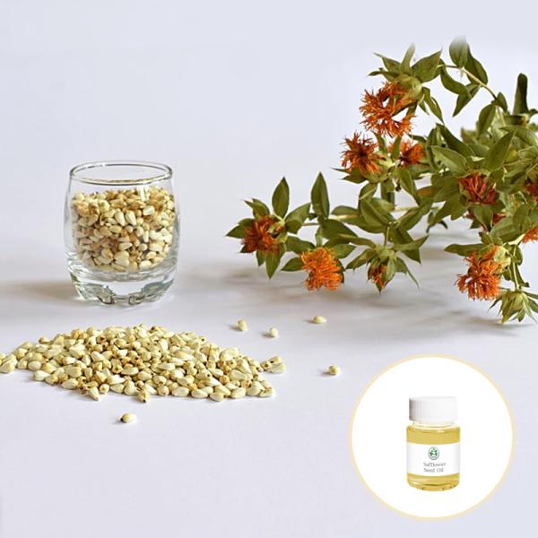 Organic Cold Pressed Safflower Seed Oil For Skin Nourishing Pure