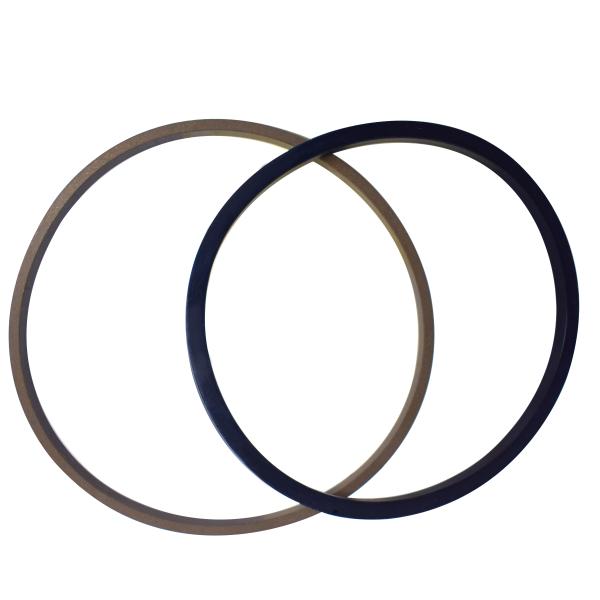 Hydraulic Cylinder Piston Seal Kit SPG 90x7.3 NBR Nitrile Bronze PTFE Construction Machinery Seals for Excavators