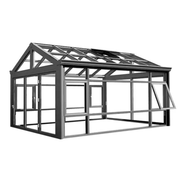 Современный дизайн офисного здания четыре сезона солнечный дом для алюминиевого профиля экраны