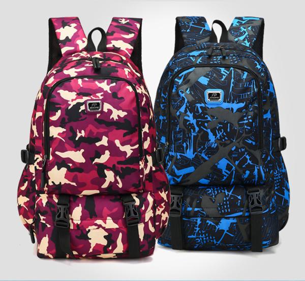 backpack for men and women are the new Korean version of campus students' computer travel bags