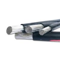 0.6/1kv Puissance du conducteur en aluminium à l'air supérieur câble aérien groupé XLPE isolé Duplex/Triplex/Quadruplex