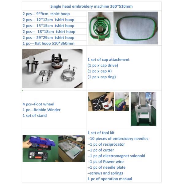 Promotion Machine Broderie Embroidery Machine for Shirts  Price