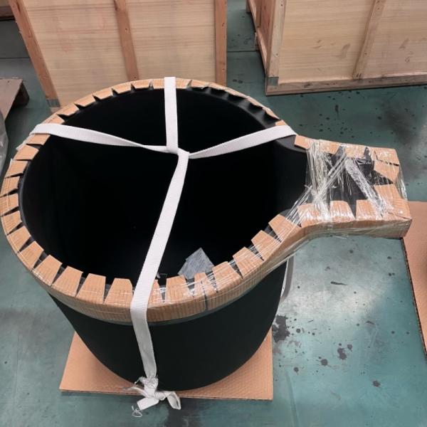 Customization Size Non-ferrous Melting Crucible with Pouring Nozzle for Seamless Copper Brass and Bronze Transfer Transfer