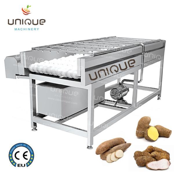3000*1250*1350 mm Máquina de lavar legumes de batata doce Taro Yam para processamento de alimentos