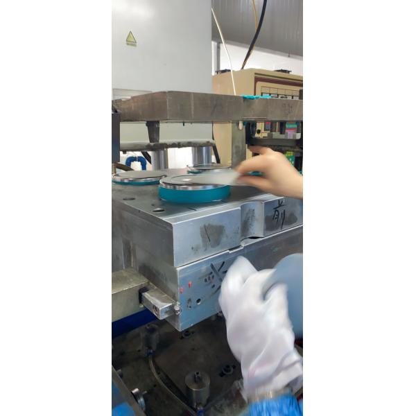 1.0L SS Bottom Silicone Collapsible Cooking Pot For Camping