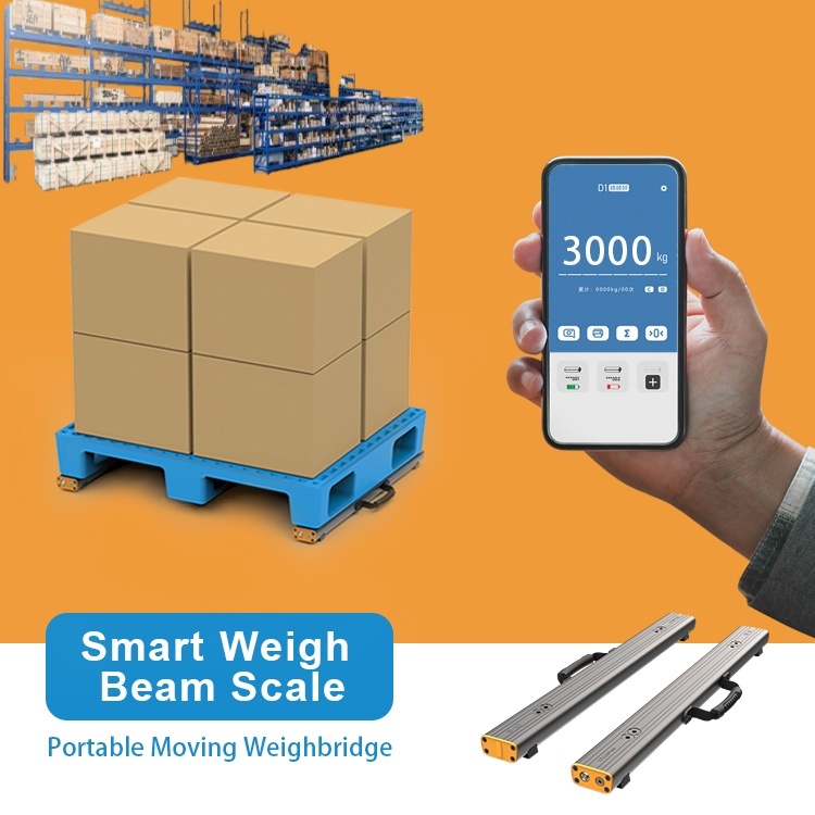 Автоматический Bluetooth Industrial Beam Scale с встроенной батареей мощностью 2500 мАч