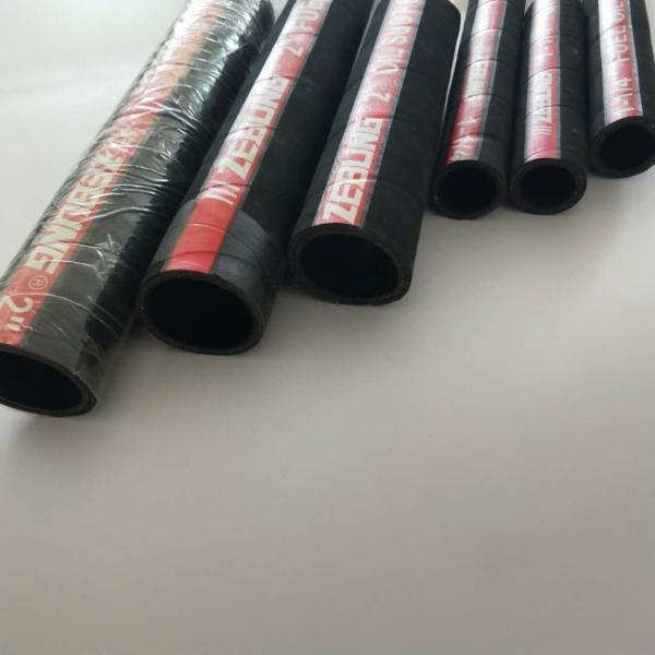 Heavy Duty Fuel Oil Suction Hose With Stainless Steel Mandrel 61m Length