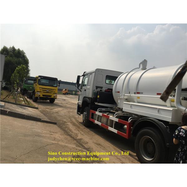 Sewage Suction Vehicle 12000 Liters 15m3 Vacuum Sewer Suction Truck 290hp