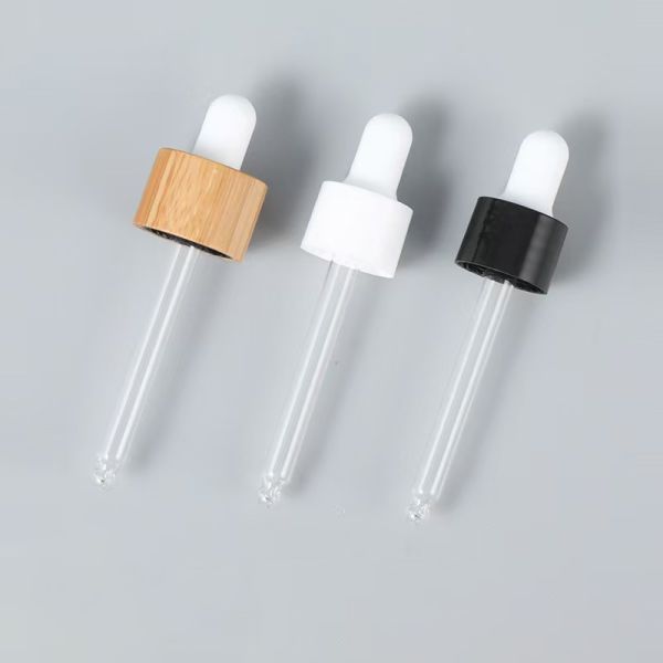 18mm 20mm 24mm Necksize Silicone Pipette Plastic Dropper for Essential Oil with Chemical Resistance and Precise Measurement