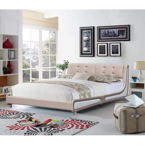 Стиль ткани белья машинной плиты короля Размера Обивать удобный современный