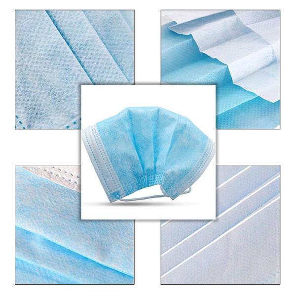 Air Pollution Mask Face Mascaras Medica 3 Ply Disposable Surgical Mask