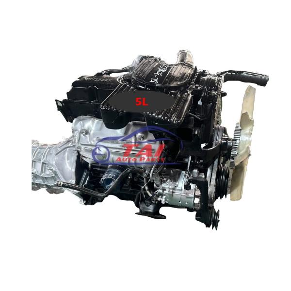 Motor diesel original usado 5L 3.0L Motor 2L 3L para Toyota Hilux