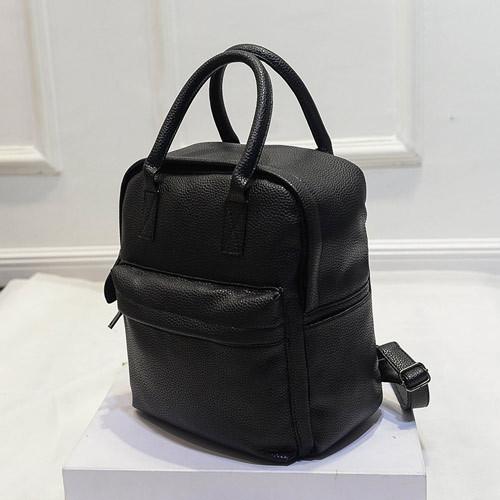 PU Backpacks for college student custom wholesale mochilas de moda tas ransel wanita