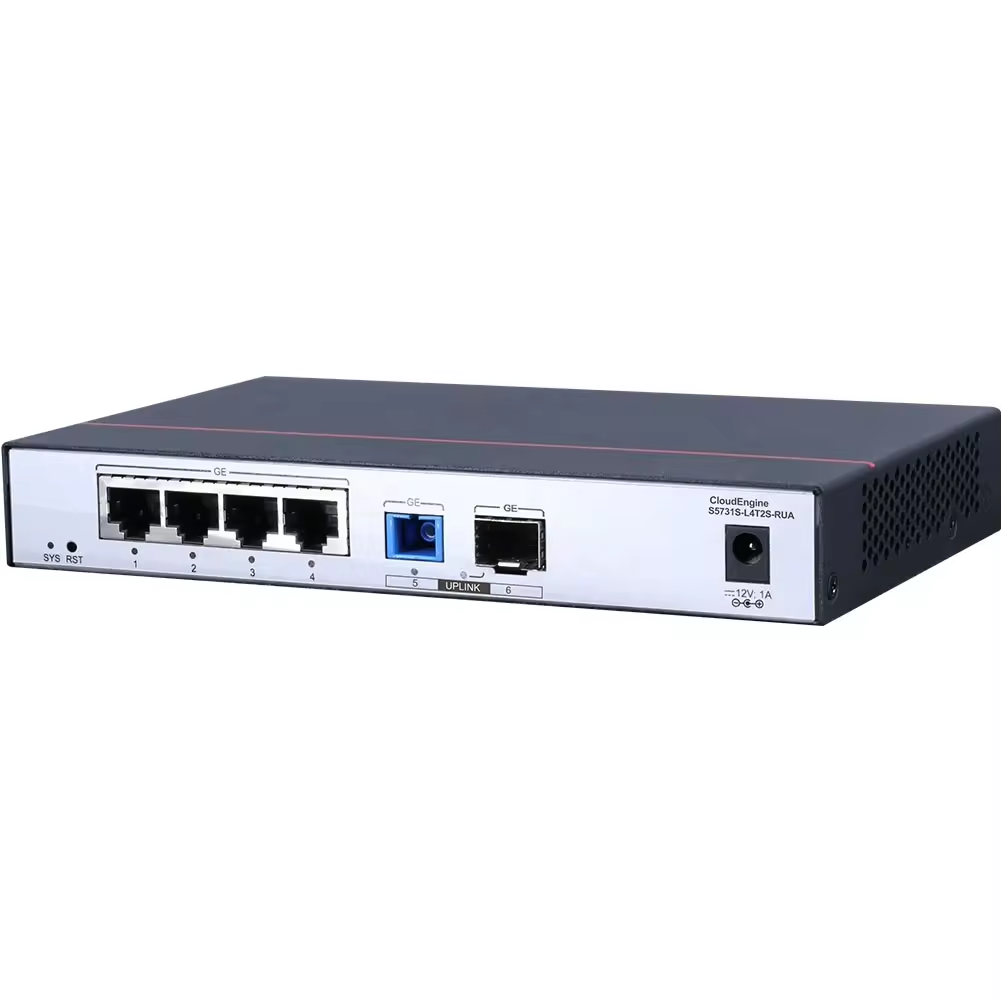 S5731S-L4T2S-RUA Poe Switch 8 Port Sfp Enterprise Switch For Telecommunication