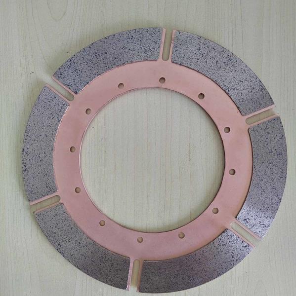 225mm Clutch Friction Disc 5mm Copper Substrate Car Clutch Parts Wear Heat Resistant