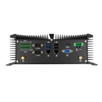 Intel J1900 Windows RS485 encaixou o MINI PC Fanless
