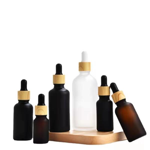 15ml 50ml Skincare Packaging Essential Oil Dropper Glass Bottle For Oil Customized Logo