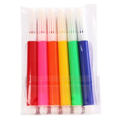 Watercolor Art Marker Pen Set for Kids Children 6PC Professional Deluxe Drawing Tools