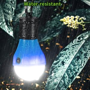 Tent Lamp Portable LED Tent Light Clip Hook Hurricane Emergency Lights LED Camping Bulb Camping Tent Lante