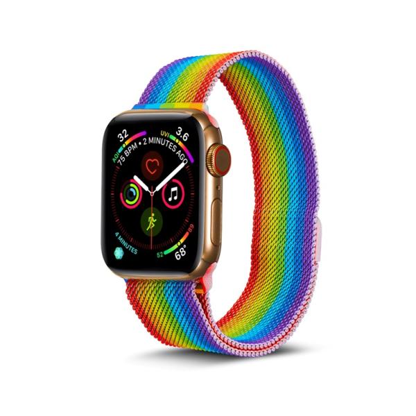 Подгонянный нержавеющей сталью браслет умного фитнеса отслежывателя 42mm 44mm дозора умный