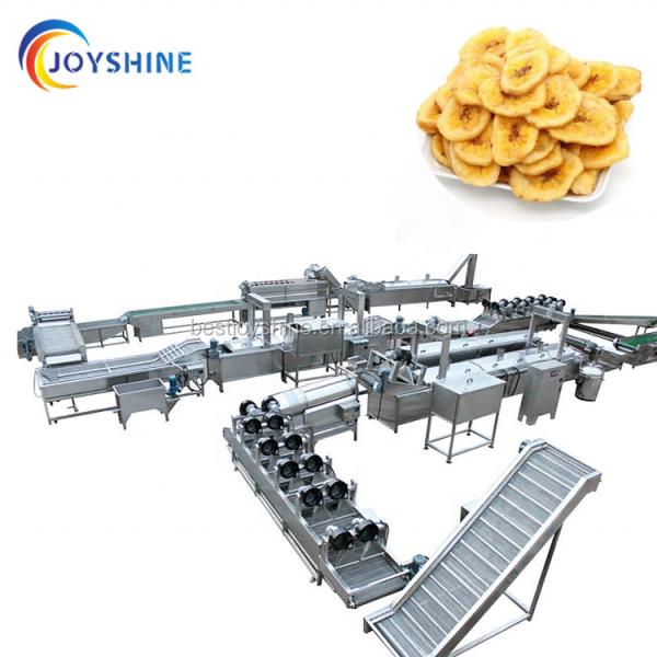 100kg 200kg 300kg Banana Chips Making Machines 20kg/H 50kg/H 100kg/H
