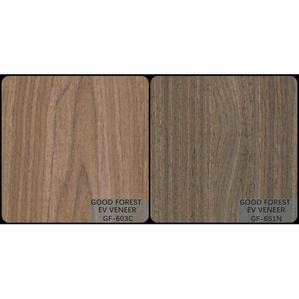 Проектированная деревянная облицовка EV лощит крону черного грецкого ореха отрезала естественное