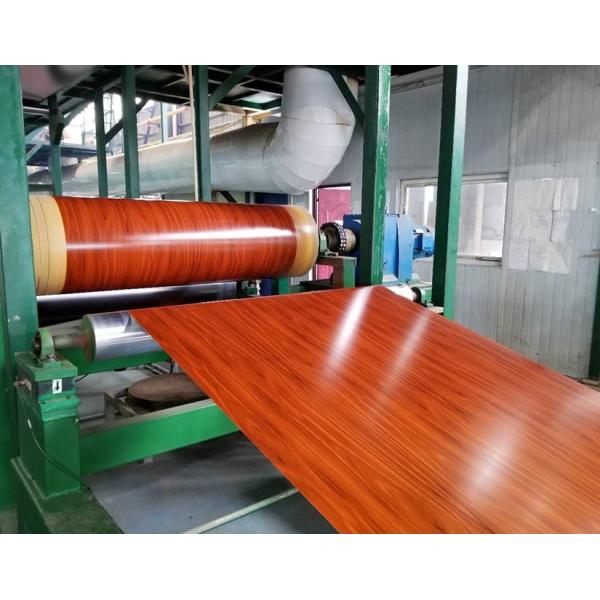 3003 Wood Grain Aluminum Coil Wood Aluminum Sheet For Kitchen Cabinet Panel