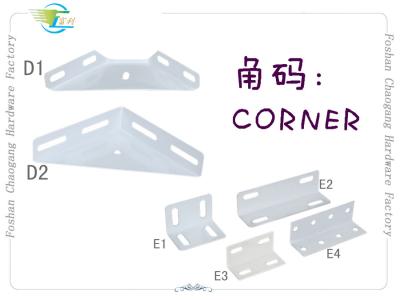 Angle Iron Bed Frame Accessories Metal Triangle Corner With Epoxy Powder Coated
