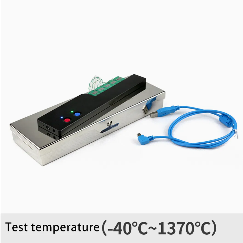 TP2000 10-Channel Data Acquisition Industrial High Temperature Data Logger with 0.6 Accuracy USB Communication for Oven/Furnace Temperature Recording