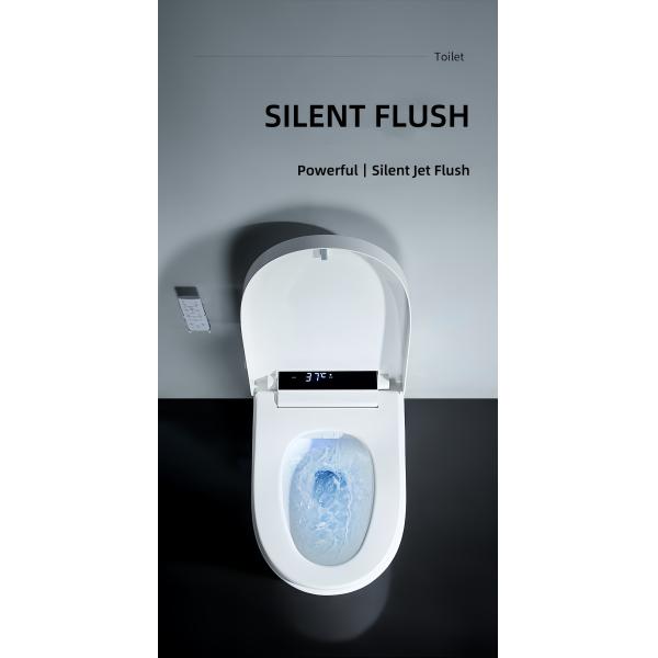 Multi Function Smart Intelligent Toilet S Trap 200mm Hotel Apartment Style
