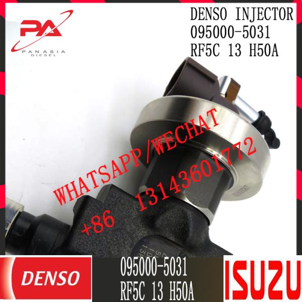 Injetor comum diesel do trilho de DENSO 095000-5031 para ISUZU RF5C-13-H50A RF5C13H50A