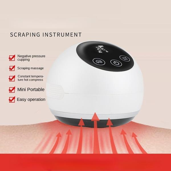 Type-C Charger Scraping Cupping Massager Gua Sha Body Massager With LCD Touch Display