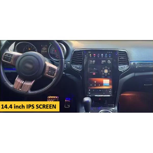 Авторадио для Jeep Grand Cherokee (2014-2019) 14,4 дюйма Android 13 Авто стерео GPS навигация беспроводная Carplay