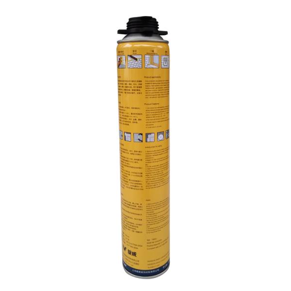 White Color Polyurethane Foam Adhesive For Construction Strong Viscosity