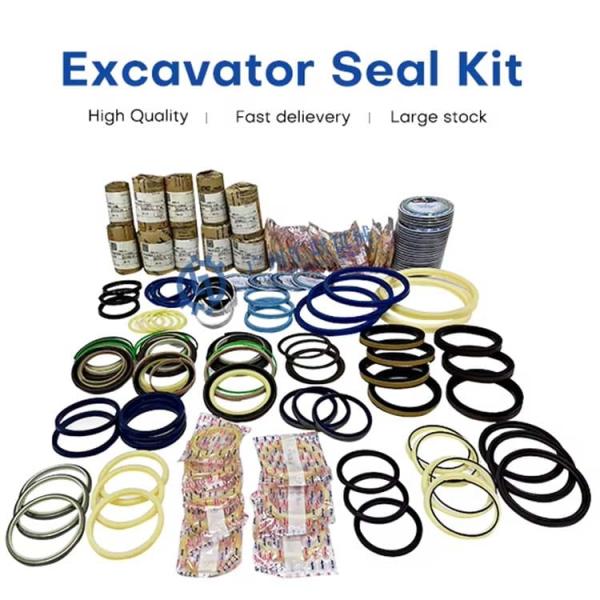 Excavator rpilar 456-0199 231-6844 Hydraulic Cylinder Oil Seal  154-0735 154-0757 154-0748 Boom Cylinder Seal Kit Repair Seal
