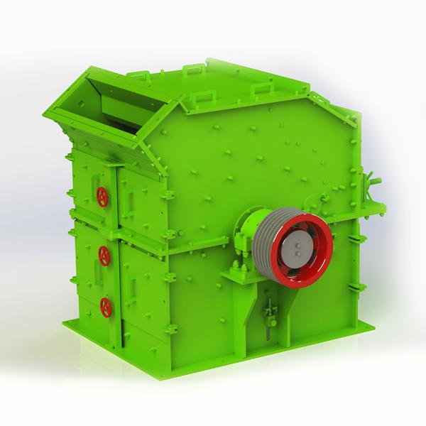 22kw 37kw Compact Impact Crusher Machine For Brick And Tile Manufacturing
