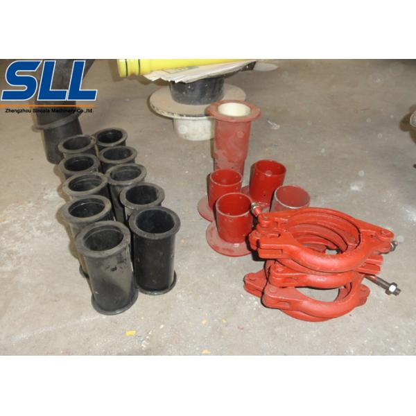 Concrete spraying equipment parts rubber chamber protection the machine