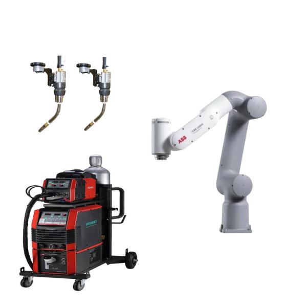 CRB 15000 GoFa 5 ABB Collaborative Robot Cobot With Welder And Gun As Welding Robots