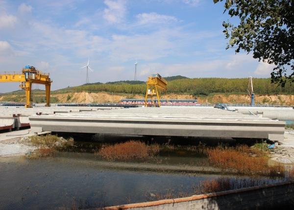 Steel Concrete Metal Formwork High Space Utilization For Railway Construction