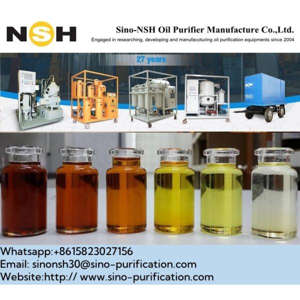 Single-Stage Vacuum Transformer Oil Purifier, small capacity insulation oil purifier, 600 liters/hour