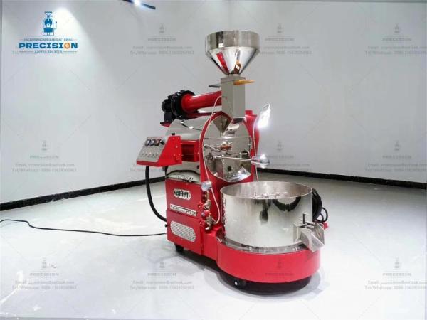 Small Scale Automatic Coffee Bean Roaster 3kg Smart Drum Roaster
