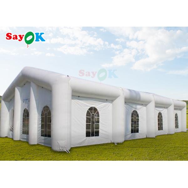 Inflatable House Tent LED Color Cube Inflatable Wedding Tent Blow Up Bubble Camping Tent