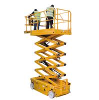 Plateforme élévatrice à ciseaux automotrice 12m 320kg
