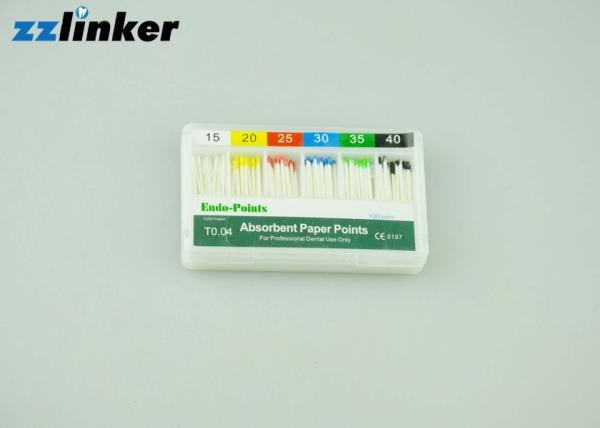 Encha em demasia o atarraxamento 100% dental do material 4 da fibra do algodão de Protaper dos pontos da guta-