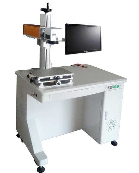 Laser drilling machine 50W brass laser engraving machine 100 * 100mm