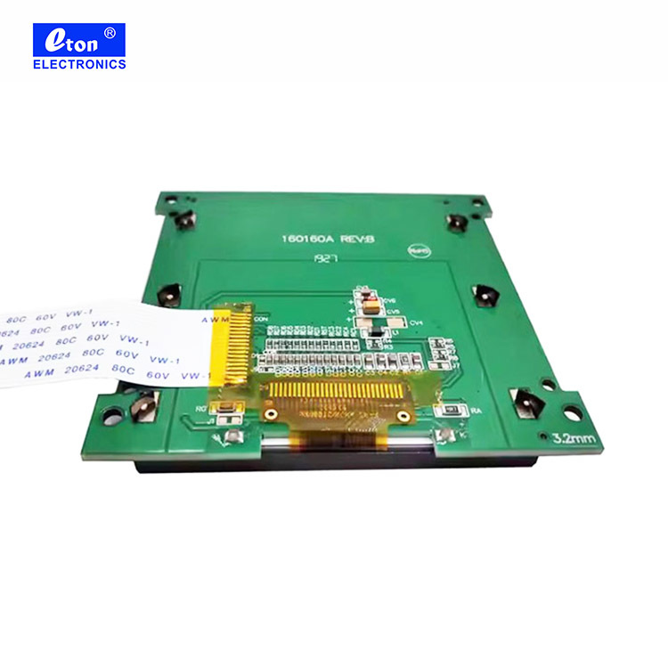 Hot sale 160160 lcd display black on white  COB 160x160 graphic dots matrix lcd module
