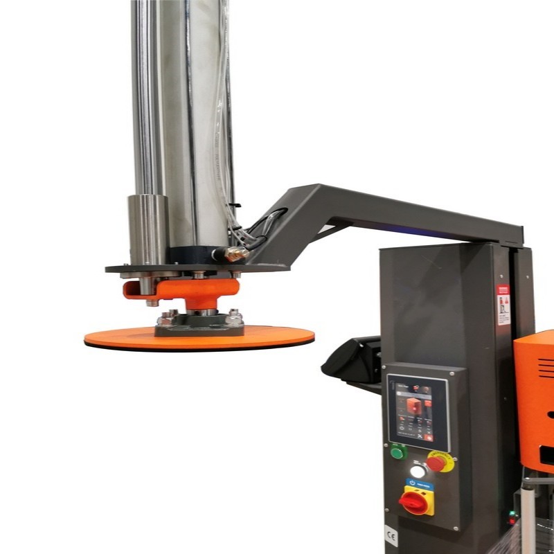Compact Automatic Carton Stretch Wrapping Machine 1.2kW With 250% Pre-Stretch System