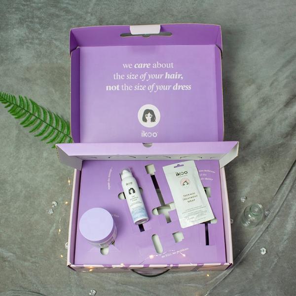 Luxury ECO Friendly Paperboard Box Packaging For Beauty Skincare Container